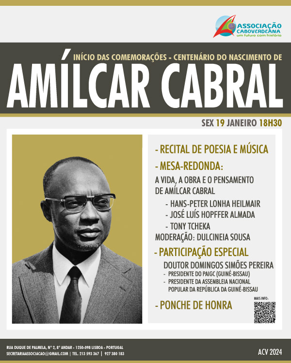 Início das Comemorações do Centenário do Nascimento de Amílcar Cabral