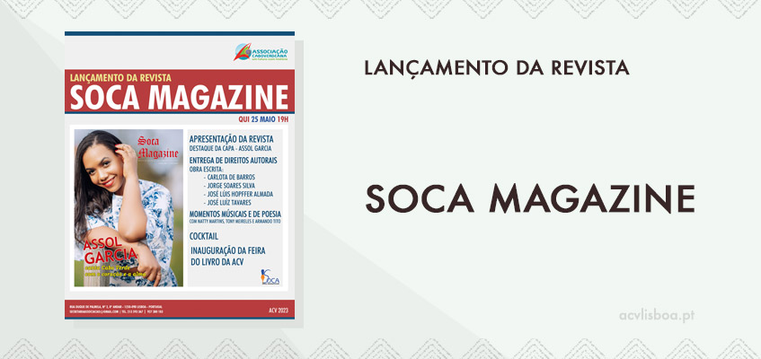 Lançamento da Soca Magazine e entrega de Direitos Autorais